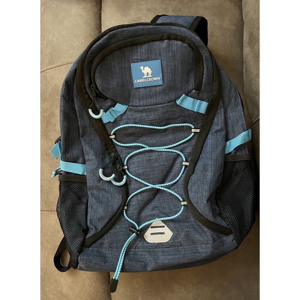 Camel Crown Hiking Backpack Blue